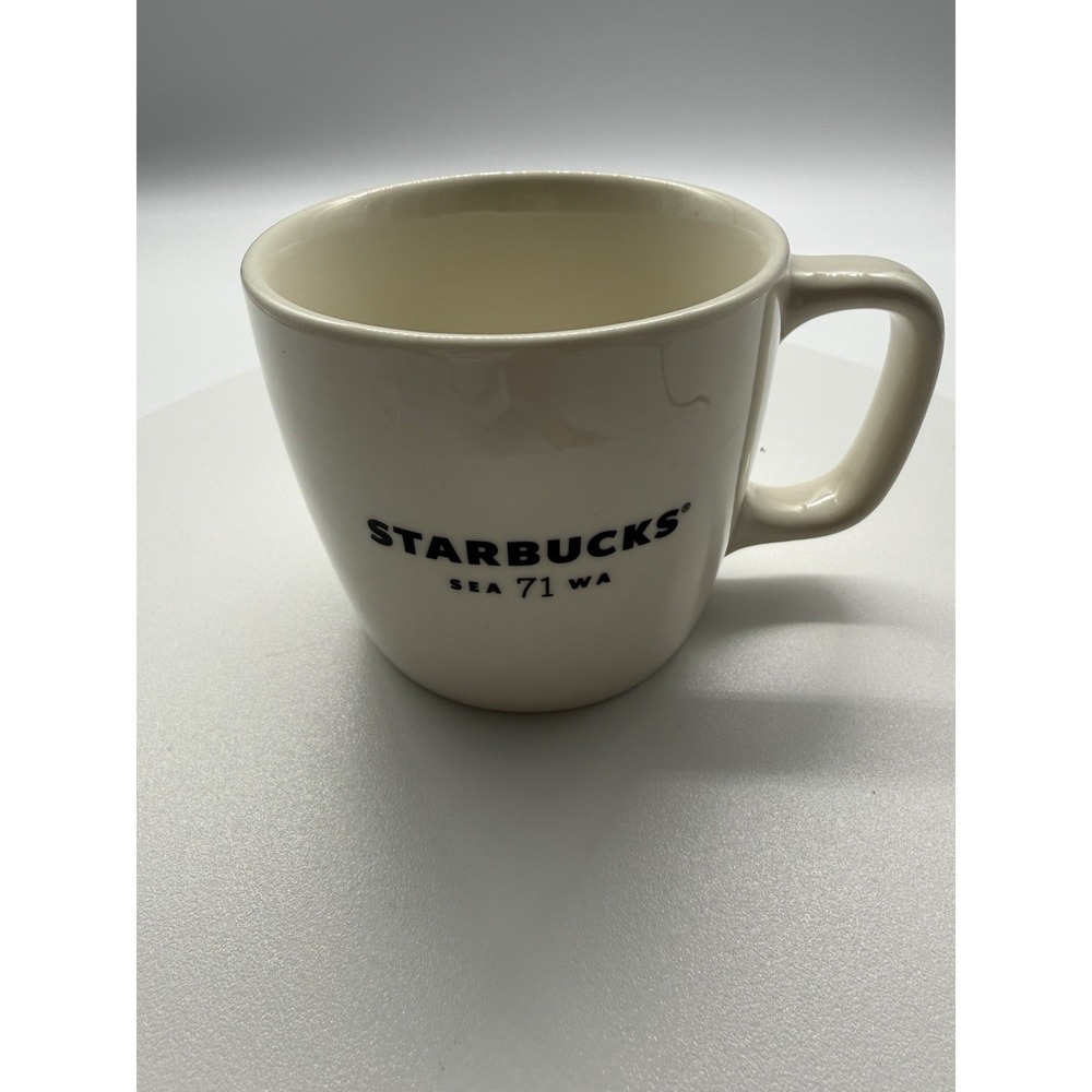 2018‎ Starbucks SEA 71 WA 12 oz White Ceramic Coffee Mug RARE